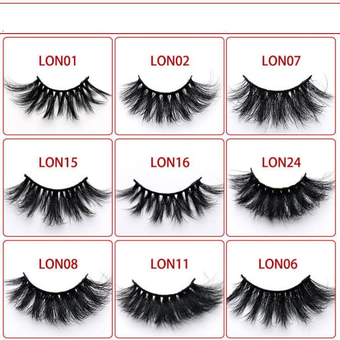 Best Volume 25Mm Mink Long Eyelashes Bulk 16