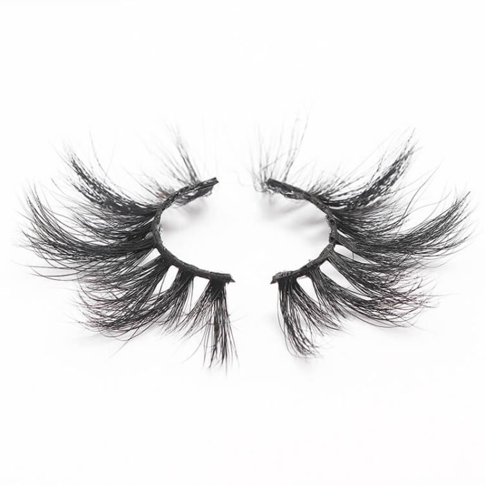 Good Best Affordable Fake 3d Strip 25mm Real Mink lashes 6