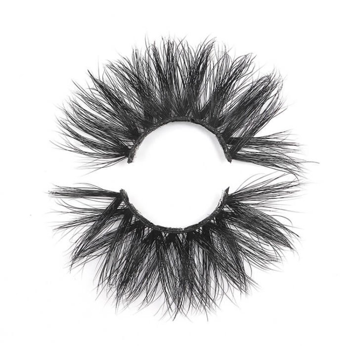 Reusable Drugstore False Mega Volume 25mm 3d mink lashes 8