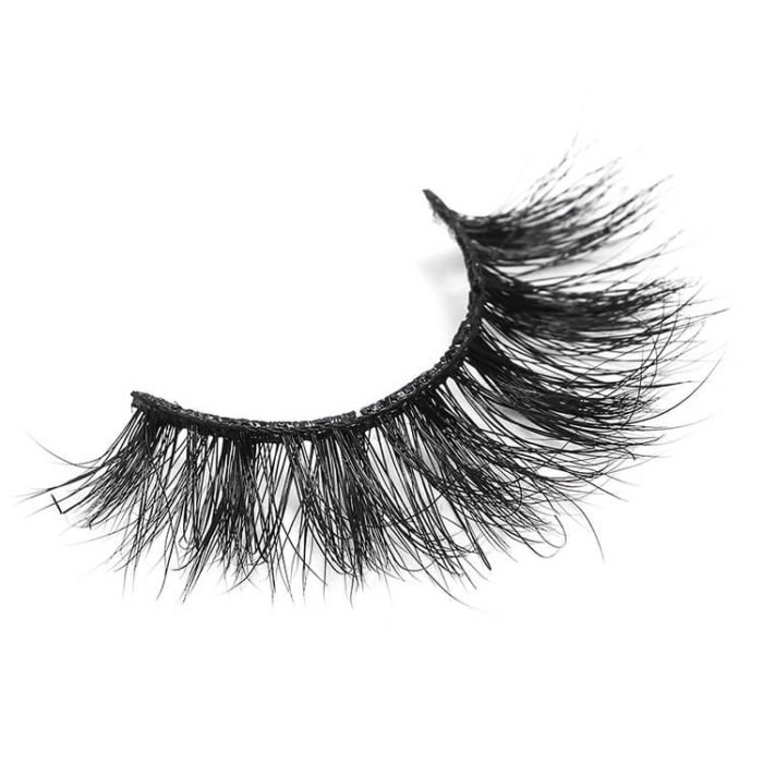 The Best 12MM MInk Fluffy Individual Natural Long Lashes 3