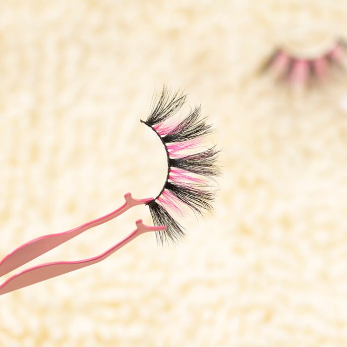 Best Reusable Pink Fake Eyelashes 4