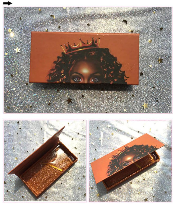 Custom Unique Empty Eyelash Cases Packaging Box Wholesale 1