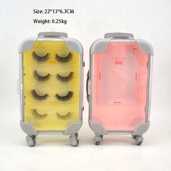 Mini Eyelash Suitcase Packaging Lash Case 2