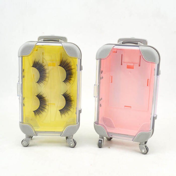Mini Eyelash Suitcase Packaging Lash Case 4